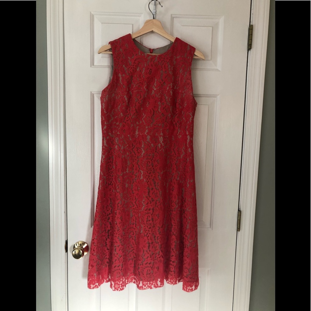 Eliza J lace sleeveless dress